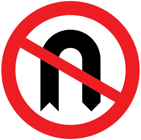 No U-turns