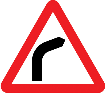 Bend to the right
