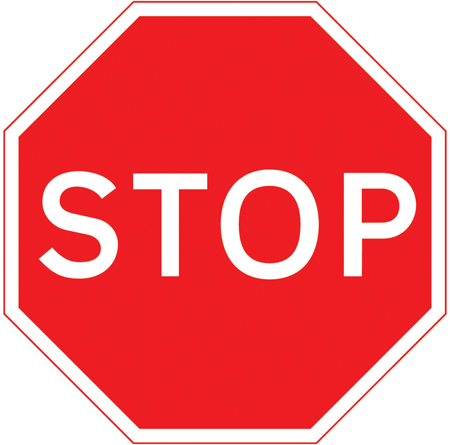 Stop and give way