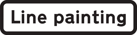 ‘Line painting’ plate
